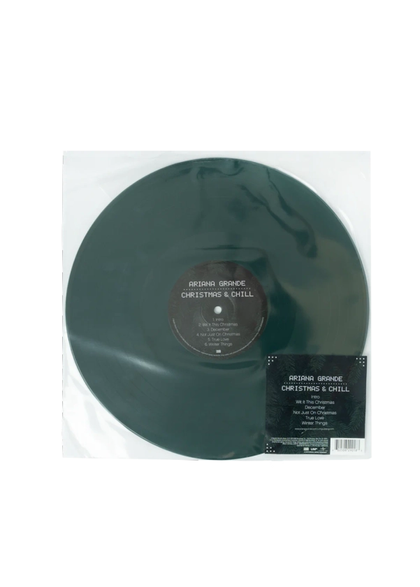 christmas & chill lp (dark green with etching) - Ariana Grande | Shop