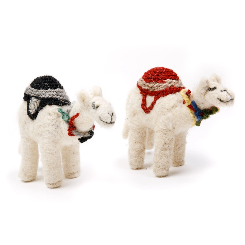 Handmade Baby Gifts From Palestine | Bedouin Needle-Felted Camel (S)