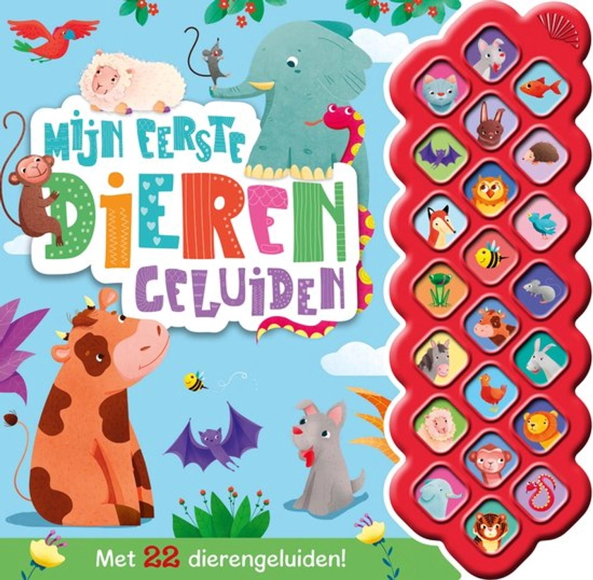 Geluidenboek - Mijn eerste dierengeluiden, Onbekend | 9789036643368 | Boeken | bol