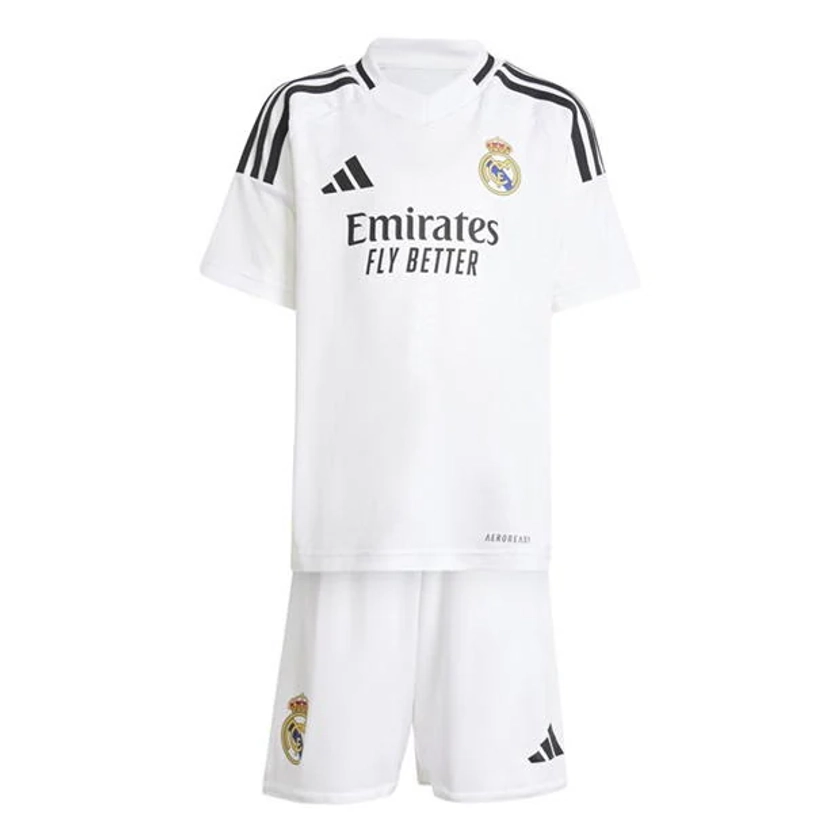 adidas Real Madrid Home Minikit 2024 2025 Infants