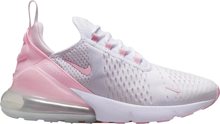 Nike Women's Air Max 270 White/Medium Soft Pink-Pearl Pink (FJ4575 100) - 7