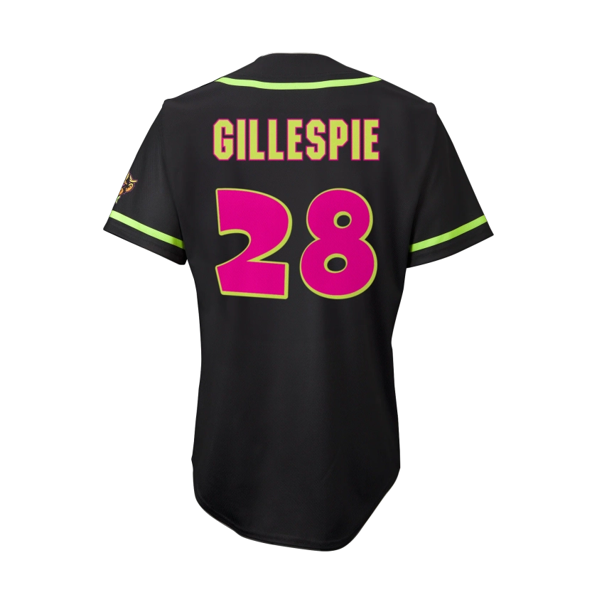 Party Animals Drew Gillespie #28 EvoShield Jersey - Black