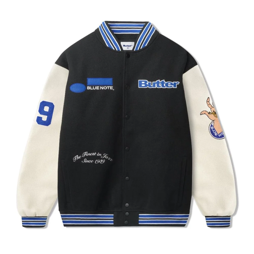 Blue Note x Butter Goods - Blue Note Varsity Jacket - Blue Note Records