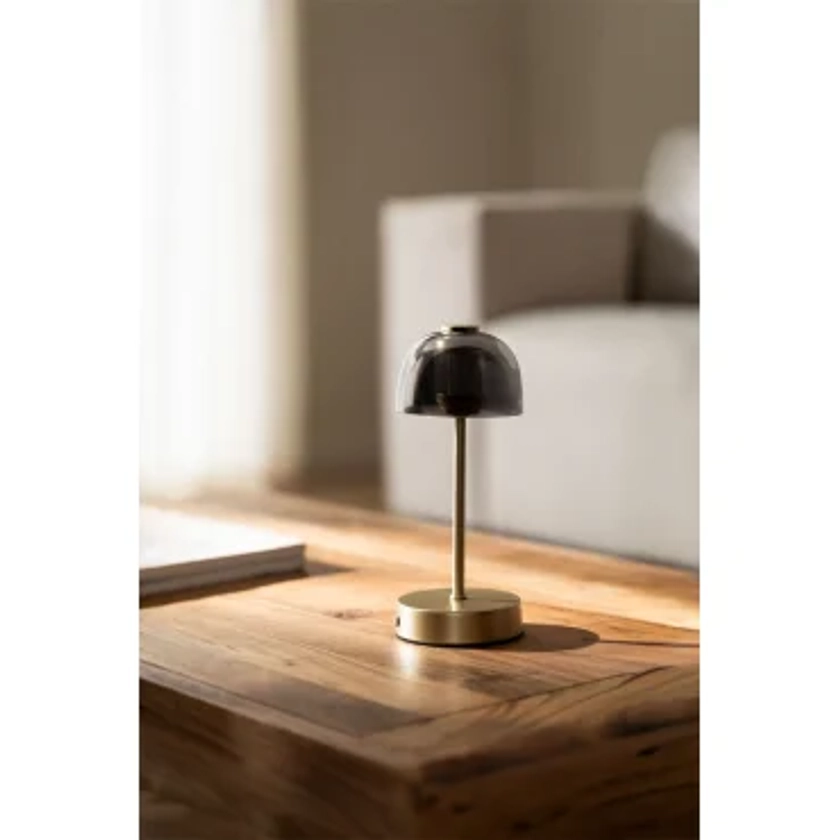 Lampe de table LED sans fil Eunice Gold