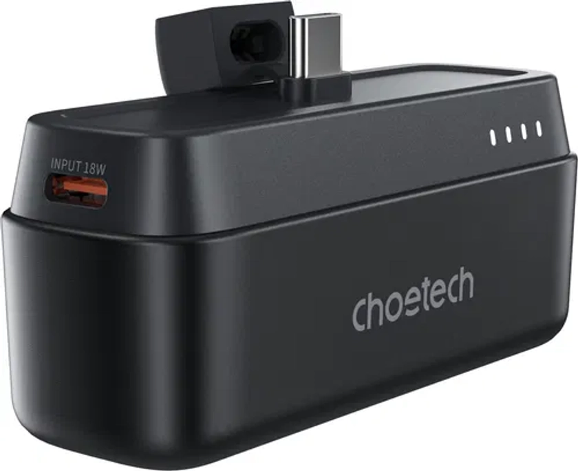 ChoeTech PD20W 5000mAh Power Bank with Type C Plug black | alza.hu