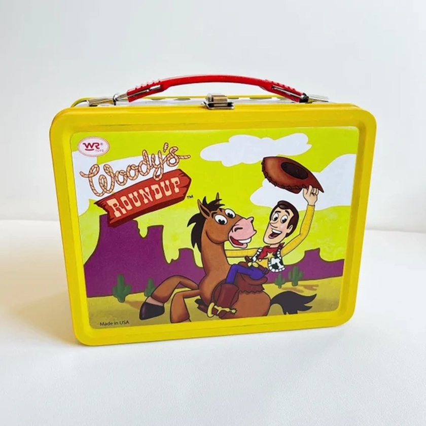 Toy Story Woody&#39;s Roundup Metal Lunchbox Replica