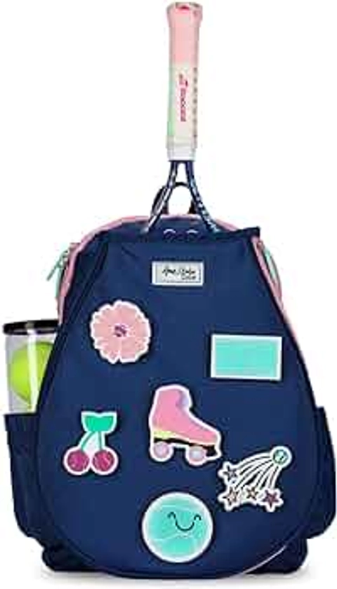 Ame & Lulu Little Patches Tennis Backpack (Retro Vibes)