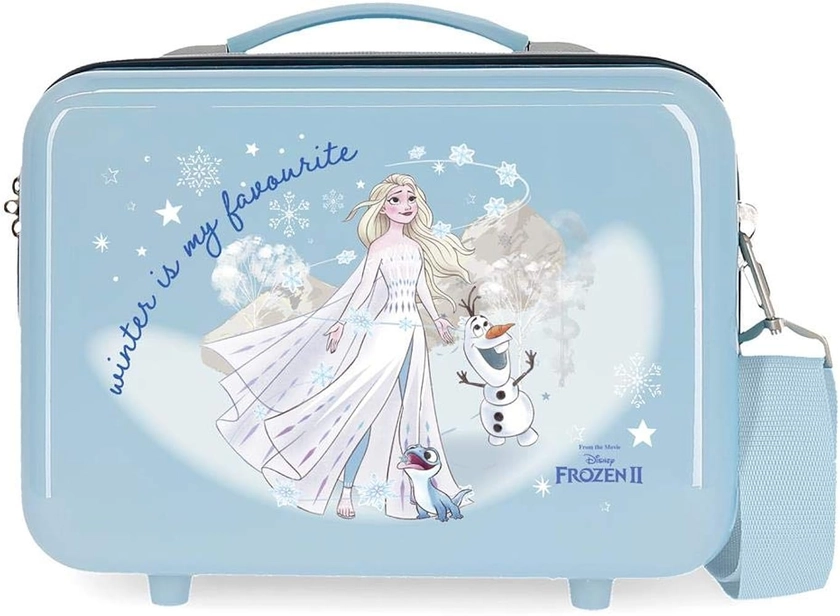 Disney Frozen Adventure Of My Mind Beauty case adattabile blu 29 x 21 x 15 cm rigido ABS 9,14 L