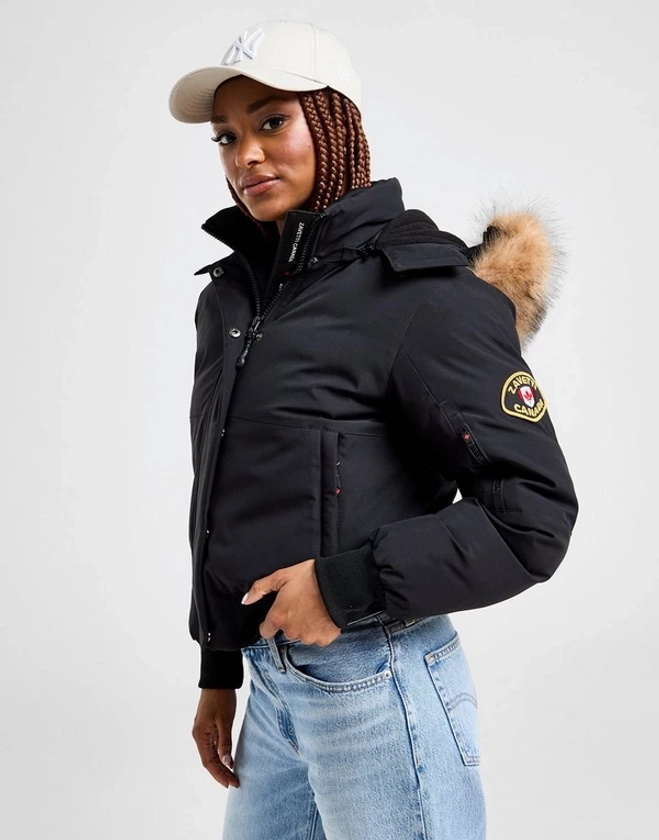 Zavetti Canada Veste Bomber Olivia Femme Noir- JD Sports France 