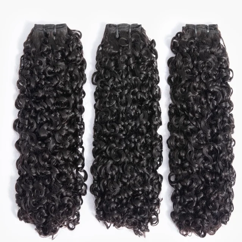 Bundles brésiliens de petites spirales de cheveux humains bouclés, cheveux crépus non transformés, boucles Pixie, tissage uniquement, extension de cheveux vierges, 10A, 255.3B - AliExpress 200165144