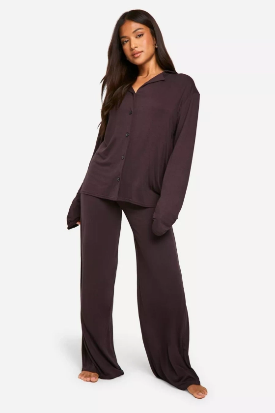 Petite Long Sleeve Pyjama Set