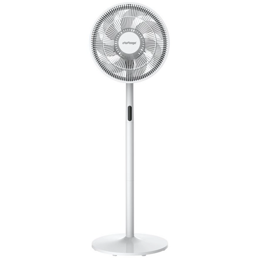 Buy Challenge White Pedestal & Desk Fan - 16 Inch | Fans | Argos