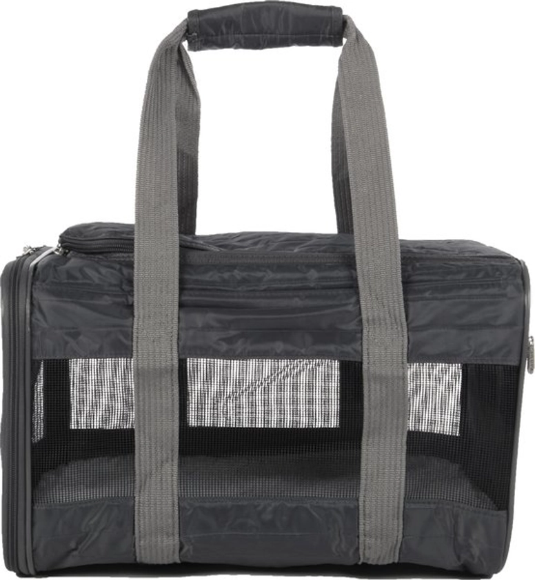 SHERPA Original Deluxe Airline-Approved Dog & Cat Carrier Bag, Charcoal, Medium - Chewy.com