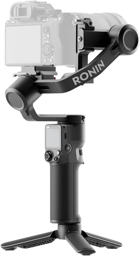 DJI RS 3 Mini, estabilizador Ligero de 3 Ejes para Canon/Sony/Panasonic/Nikon/Fujifilm, Carga Probada de 2 kg, Control del Obturador por Bluetooth, grabación Vertical nativa, estabilizador Camara