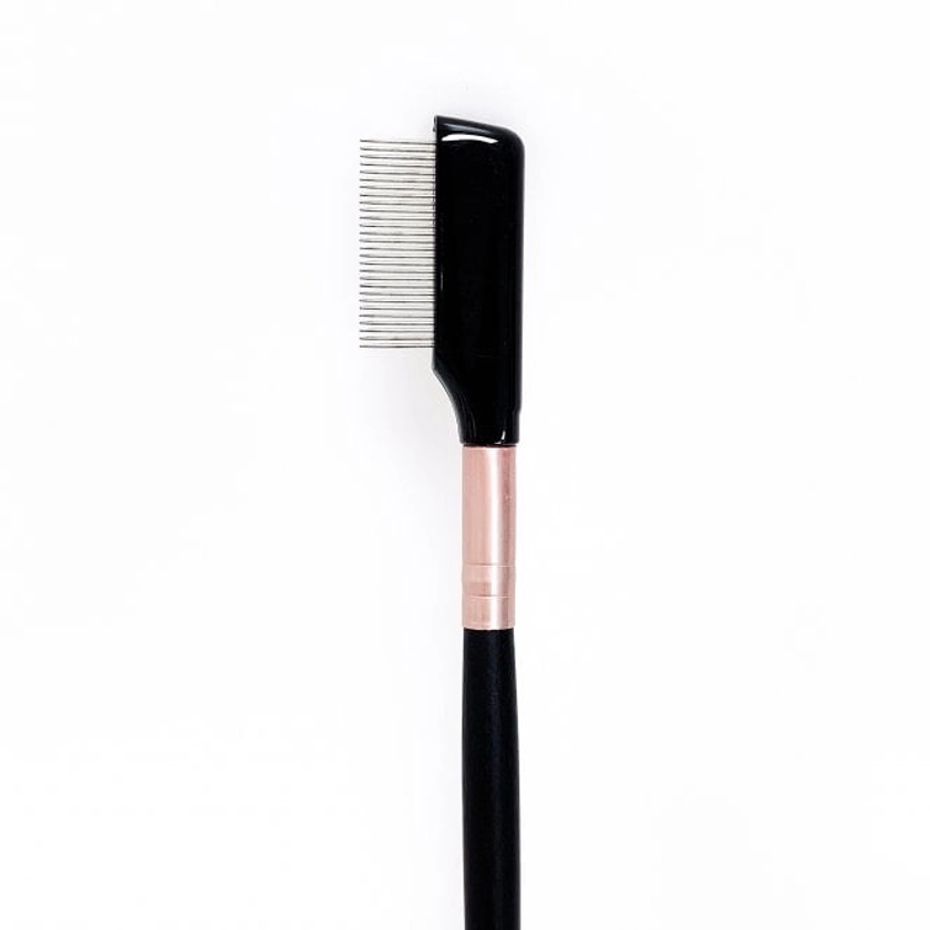 Precision Eyelash Definer Eyebrow Eyelash Comb with Metal Teeth