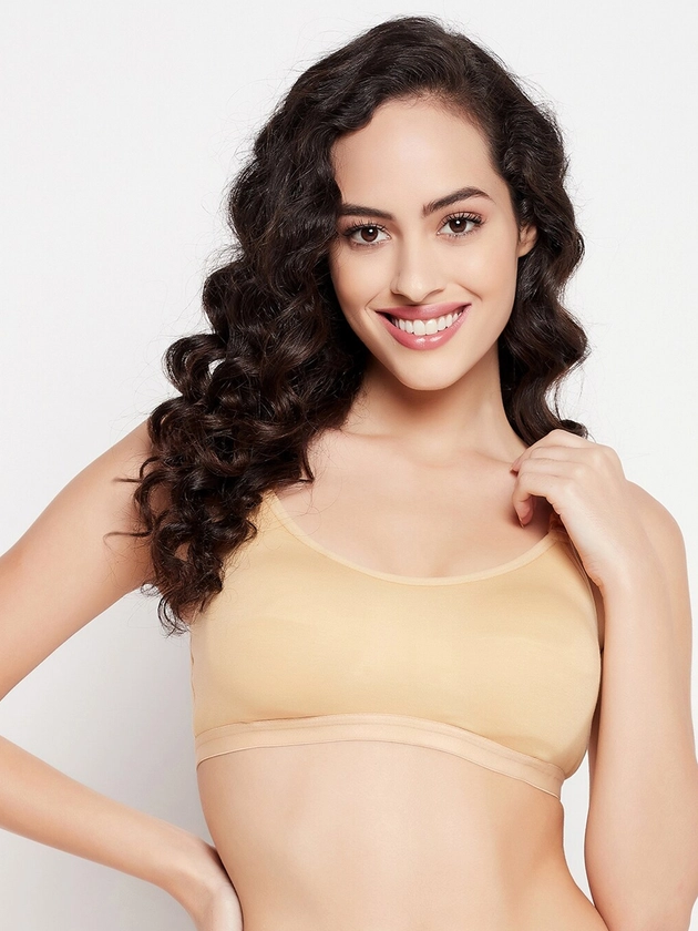 Clovia Full Coverage Lightly Padded Maternity Cotton Bra With All Day Comfort