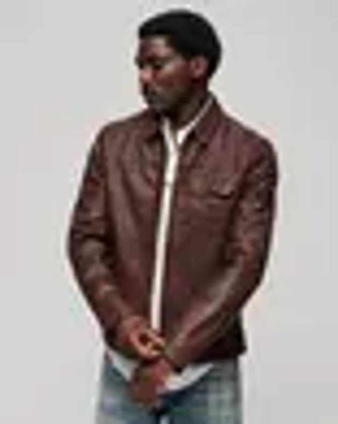 Buy Brown Jackets & Coats for Men by SUPERDRY Online | Ajio.com