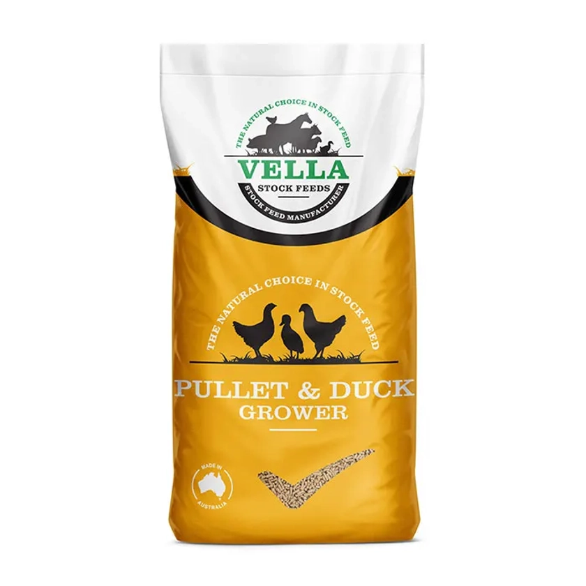 Vella Pullet & Duck Grower Pellets 18kg