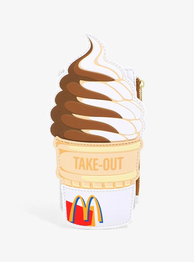 Loungefly McDonald's Soft Serve Cone Figural Cardholder
