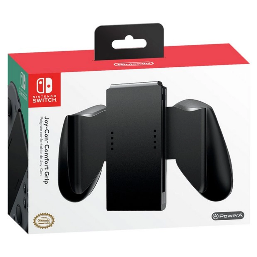 PowerA Licensed Nintendo Switch Joy-Con Comfort Grip - Black