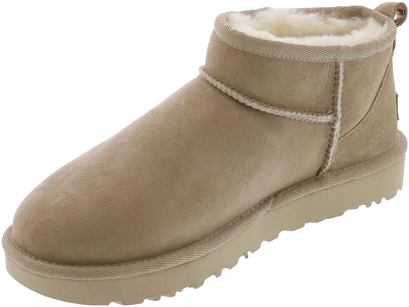 UGG W Classic Ultra Mini Boots in Sand Leather