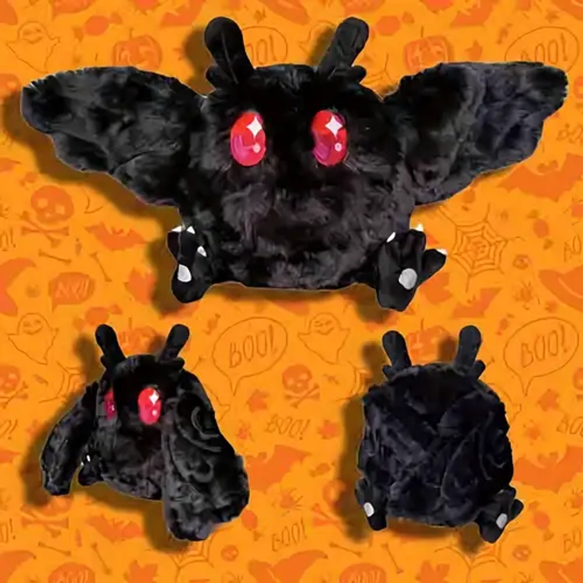 Horror Themed Collectible Mothman Plush Doll Polyester Party - Temu