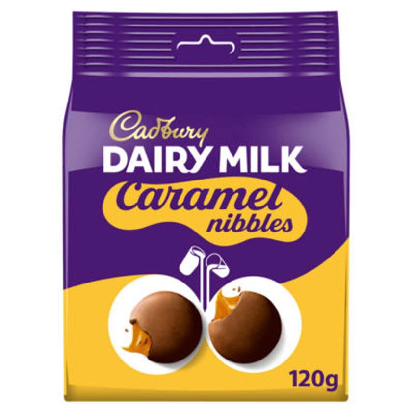 Cadbury Dairy Milk Caramel Nibbles Chocolate Share Bag