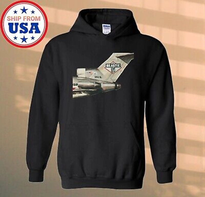 Beastie Boys Licensed To III Band Black Hoodie Sweatshirt Size S-3XL | eBay