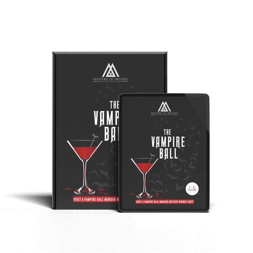 Halloween Murder Mystery Game Kit - Vampire Ball