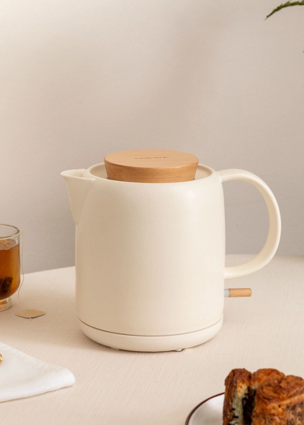 KETTLE CERAMIC - Bouilloire électrique en céramique 1 L