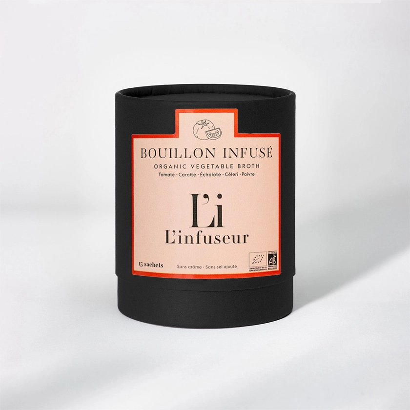 Bouillon bio tomate céleri - L'infuseur Paris