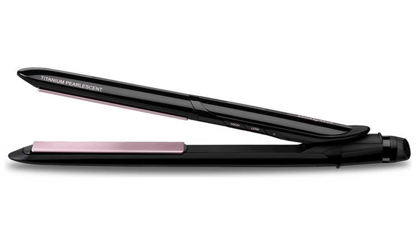 Buy BaByliss Titanium Pearlescent Hair Straightener | Hair straighteners | Argos