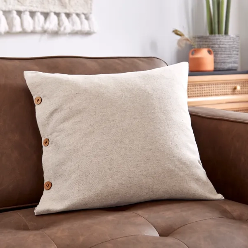 Cotton Linen Cushion Cover