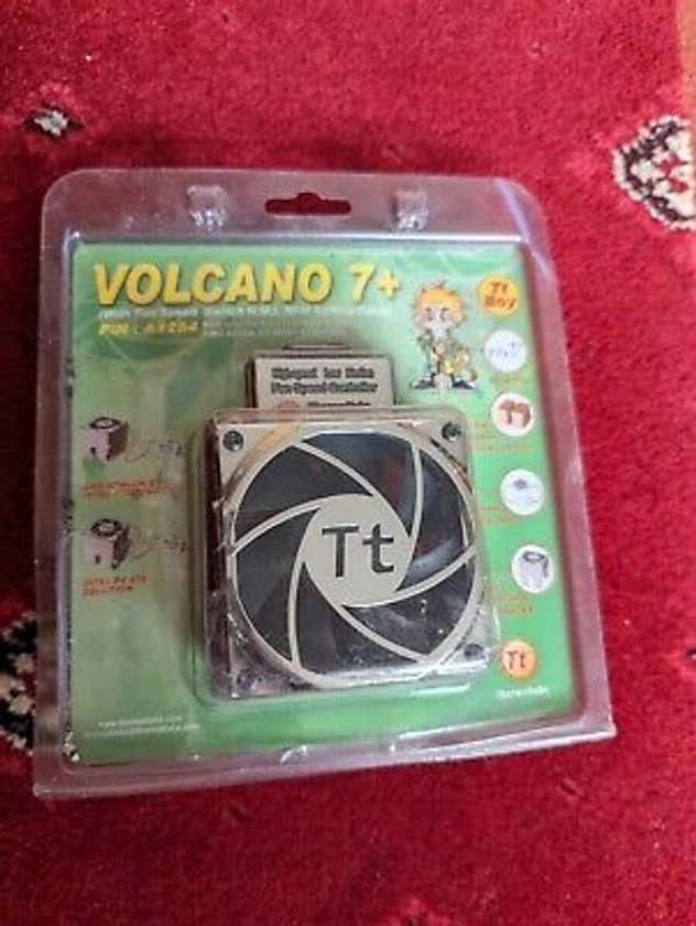 Thermaltake VOLCANO 7+ 70mm 2 Ball Cooling Fan | eBay