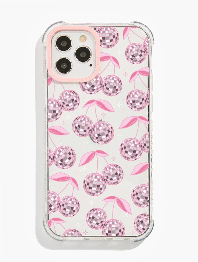 Disco Cherries Pink Shock iPhone Case