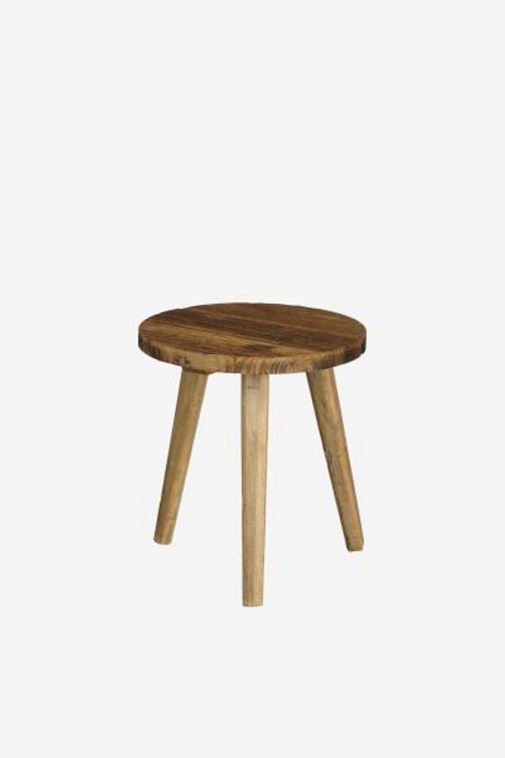 Table d'appoint en bois recyclé - Marron - Home All | H&M FR