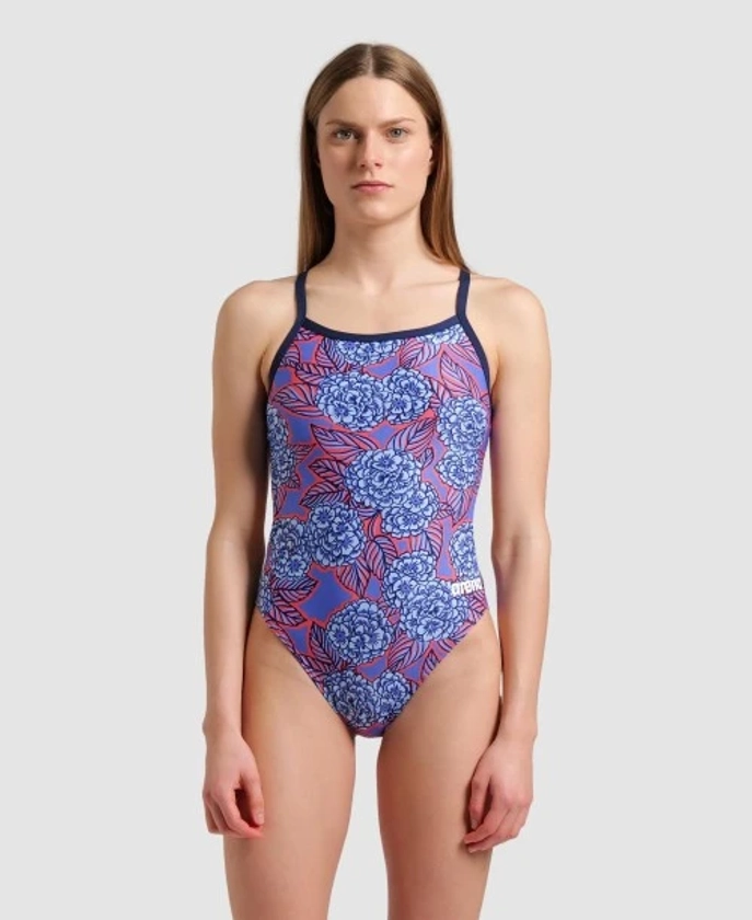 Maillot de bain Femme Imprimé arena Hydrangea Bouquet Challenge