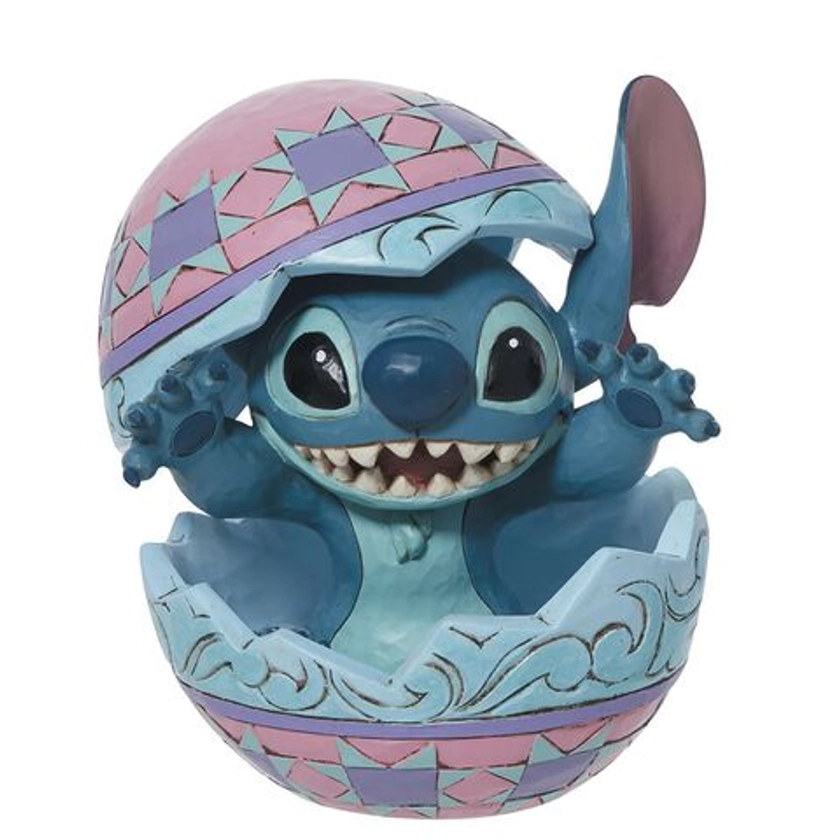 Figurine - Disney Tradition - Stitch Oeuf De Paques