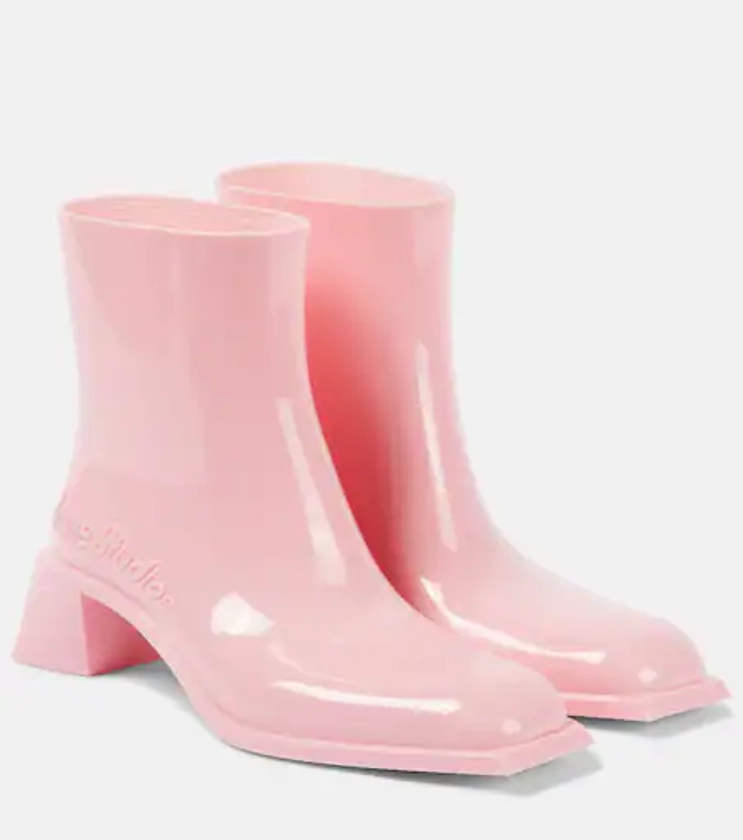 Bottines Soap à logo en rose – Acne Studios | Mytheresa