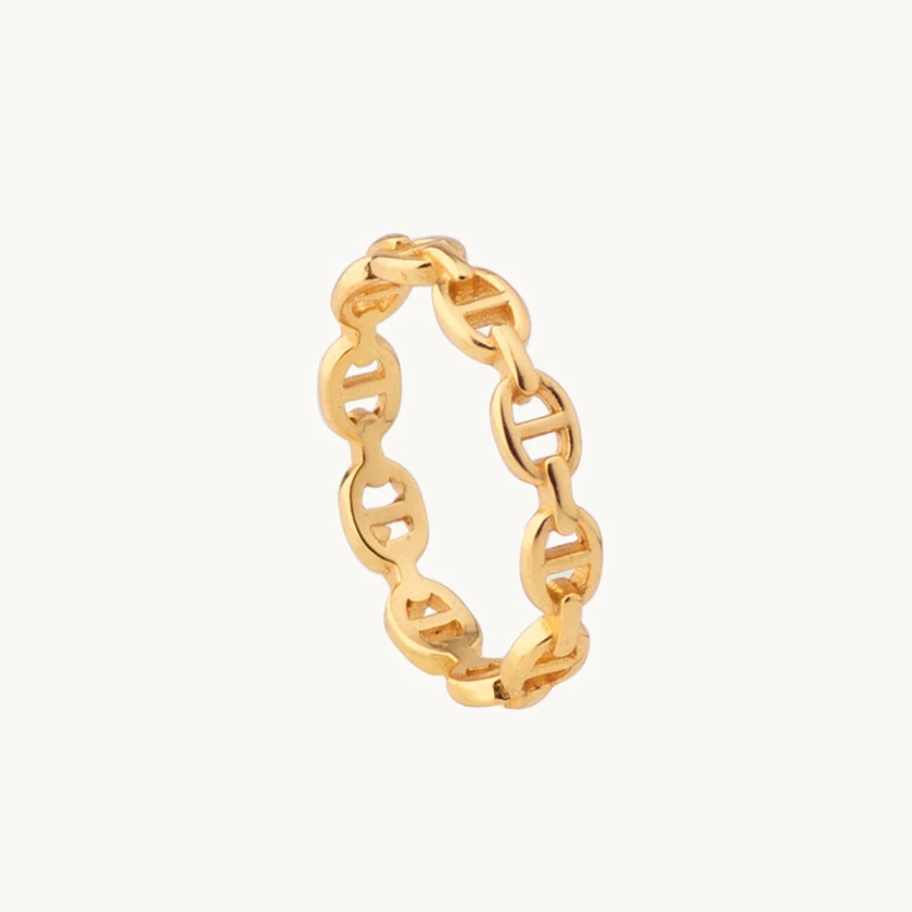 ROUND CHAIN RING BY LIA