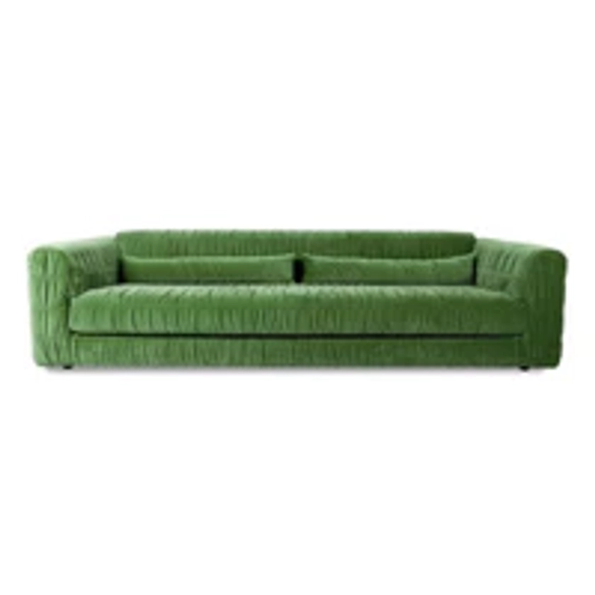 Canapé Club Velours - 274 x 108 x 72 cm - Royal Vert