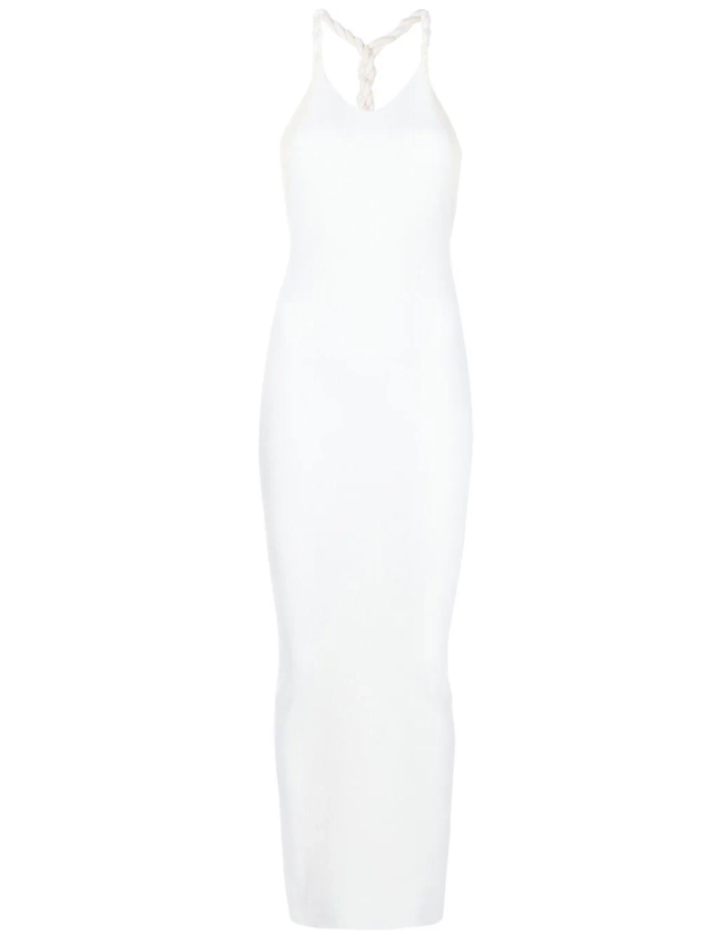 Dion Lee rope-strap ribbed-knit Dress - Farfetch