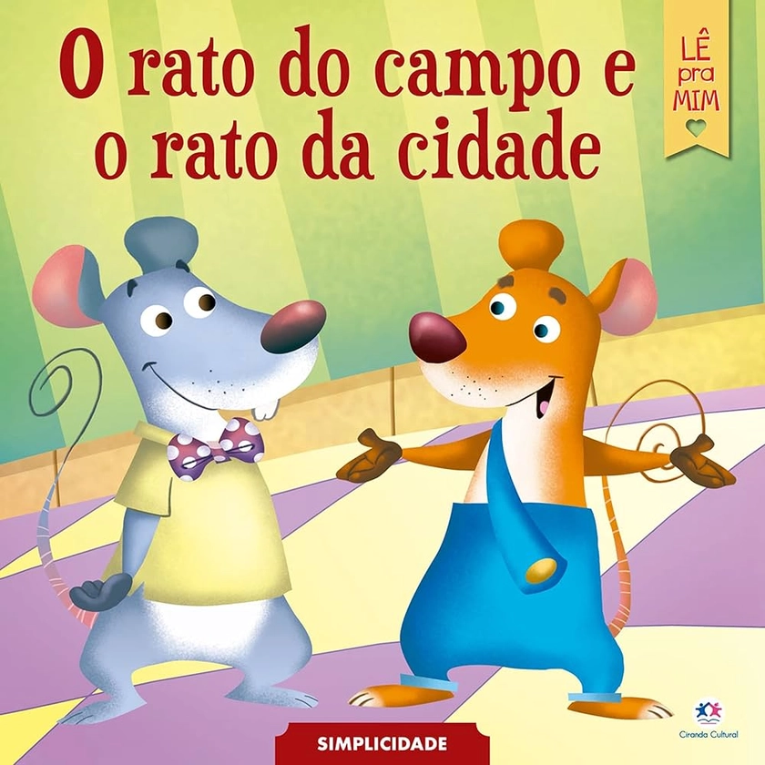 Amazon.com: O rato do campo e o rato da cidade (Lê pra mim) (Portuguese Edition) eBook : Lopez, Jesús, Ciranda Cultural: Kindle Store