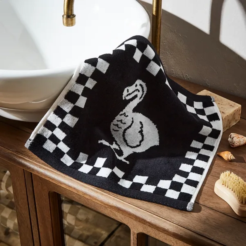 Dodo Checkerboard Cotton Face Cloth