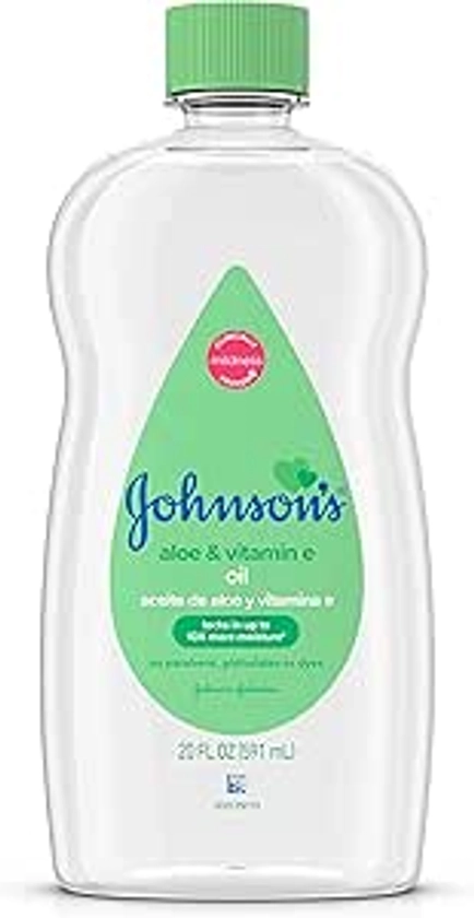 Johnson Baby oil Aloé Vera 20 Fl