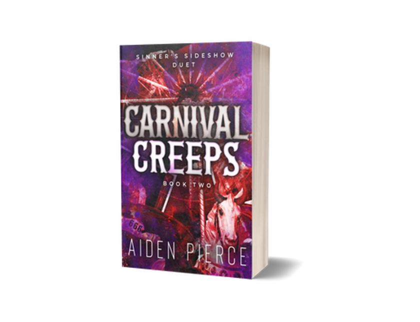 Carnival Creeps Signed Paperback (Sinner's Sideshow #2) | Aiden Pierce Romance