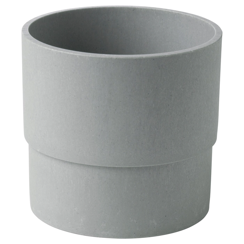 NYPON Cache-pot - intérieur/extérieur gris 12 cm