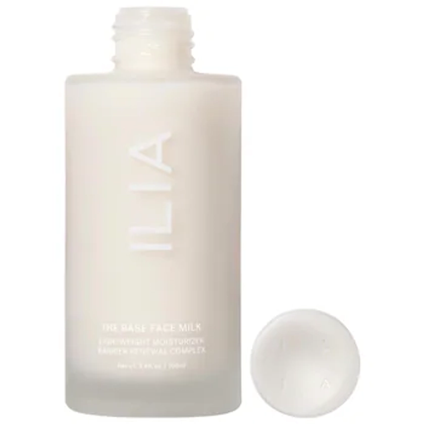 The Base Face Milk Essence & Lightweight Moisturizer with Hyaluronic Acid - ILIA | Sephora