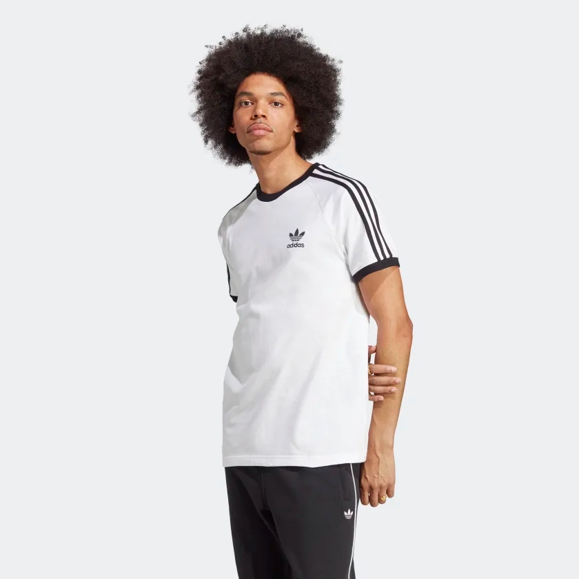 adidas Adicolor Classics 3-Stripes Tee - White | Men's Lifestyle | adidas US