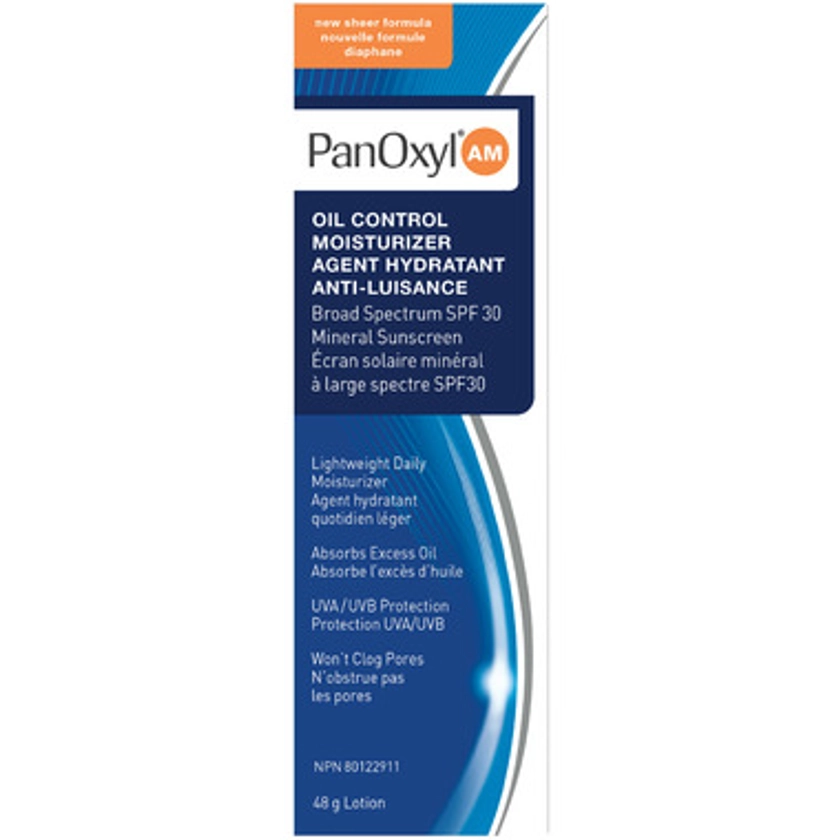 PanOxyl Oil Control Moisturizer SPF 30